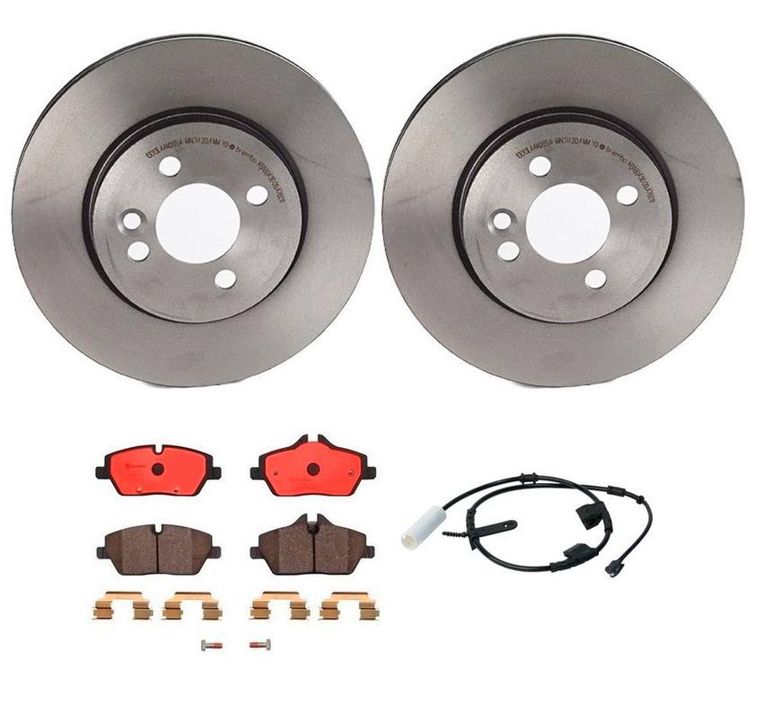 Mini Brakes Kit - Brembo Pads and Rotors Front (280mm) (Ceramic) 34356792572 - Brembo 3274675KIT